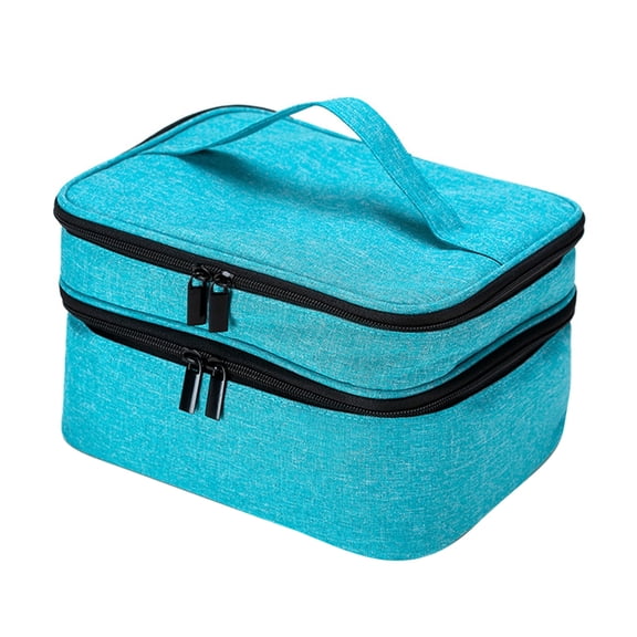 Carry Bag NailPolish Portable Organizers Bag Shock-absorption NailKit Supplies