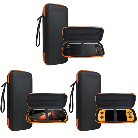 Carry Bag For Retroid Pocket 6/ Pocket FIT 8Elite, for Odin 3 Game Console, Portable Hard Shell Protective Organizer Bag Travel Carrying Case Shockproof Handheld Game Console Case