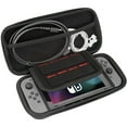 thumbnail image 1 of Carry Case Compatible With Nintendo Switch - Black Protective Hard Portable Travel Carry Case Shell Pouch for Nintendo Switch Console & Accessories, 1 of 4