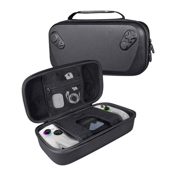 Carry Case Compatible with ROG for XBOX Ally X, Universal Portable Zippered Hard Case for XBOX Ally
