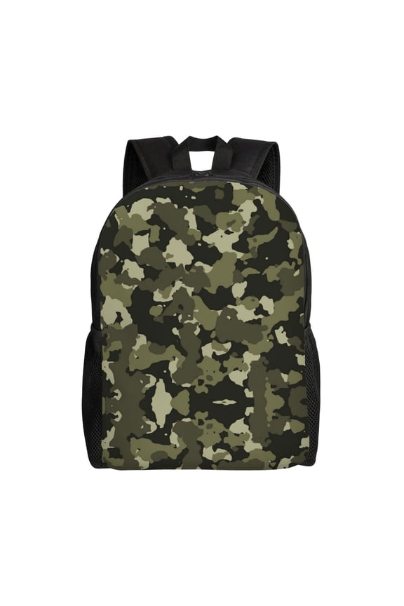 Carry On Backpack Camouflage Print Travel Laptop Backpack For Women Men Traveling Business Hiking Casual Gym