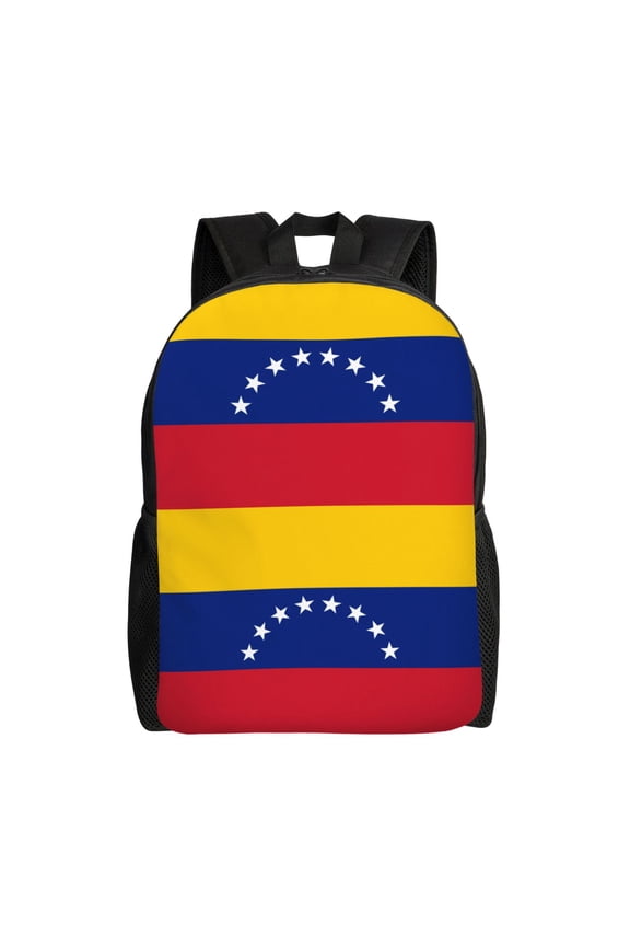 Carry On Backpack Flag Of Venezuela Travel Laptop Backpack For Women Men Traveling Business Hiking Casual Gym