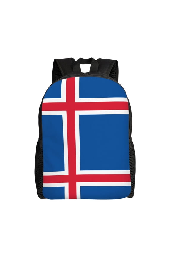 Carry On Backpack Iceland Flag Travel Laptop Backpack For Women Men Traveling Business Hiking Casual Gym