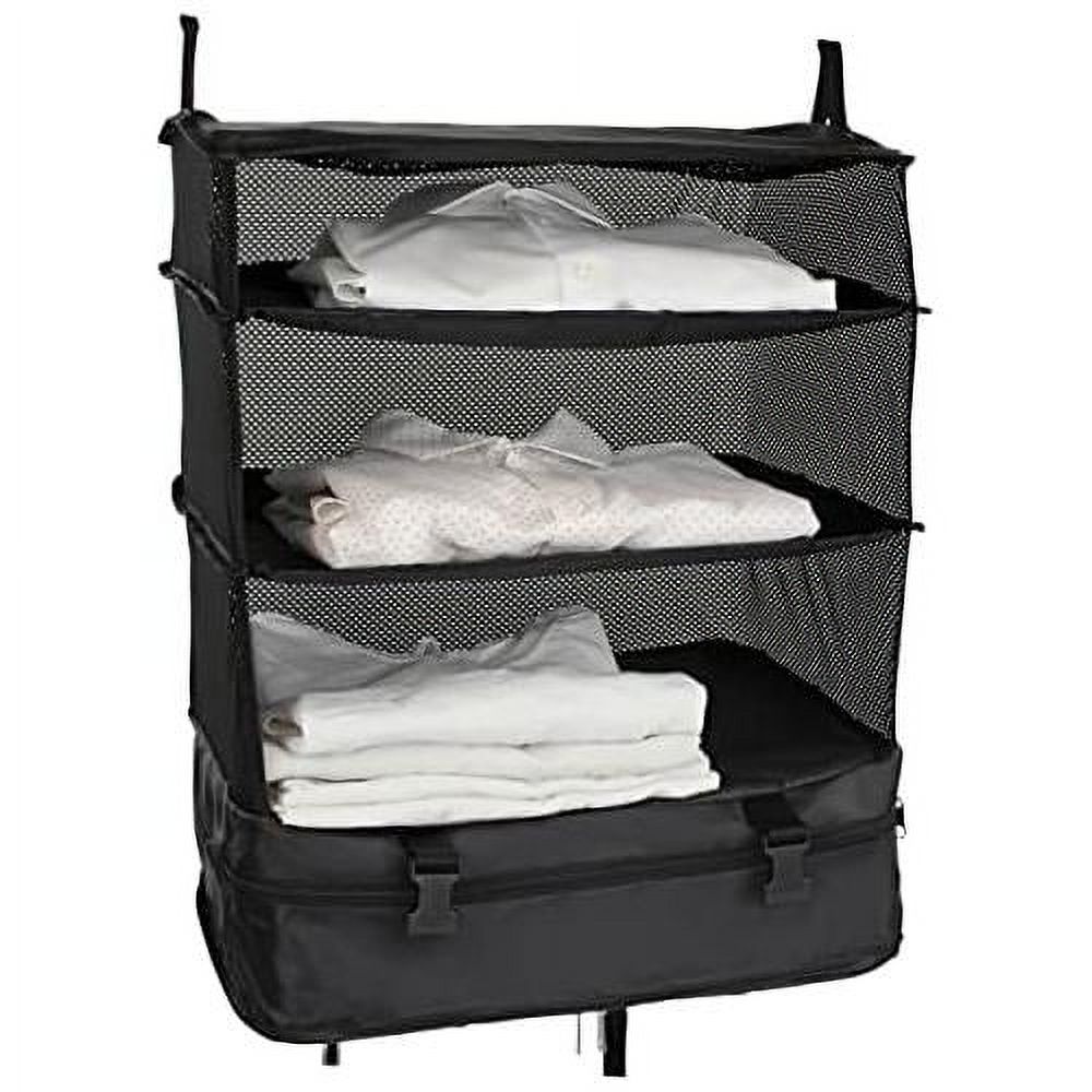 Carry On Closet Suitcase Organizer Hanging Packing Cubes For Travel