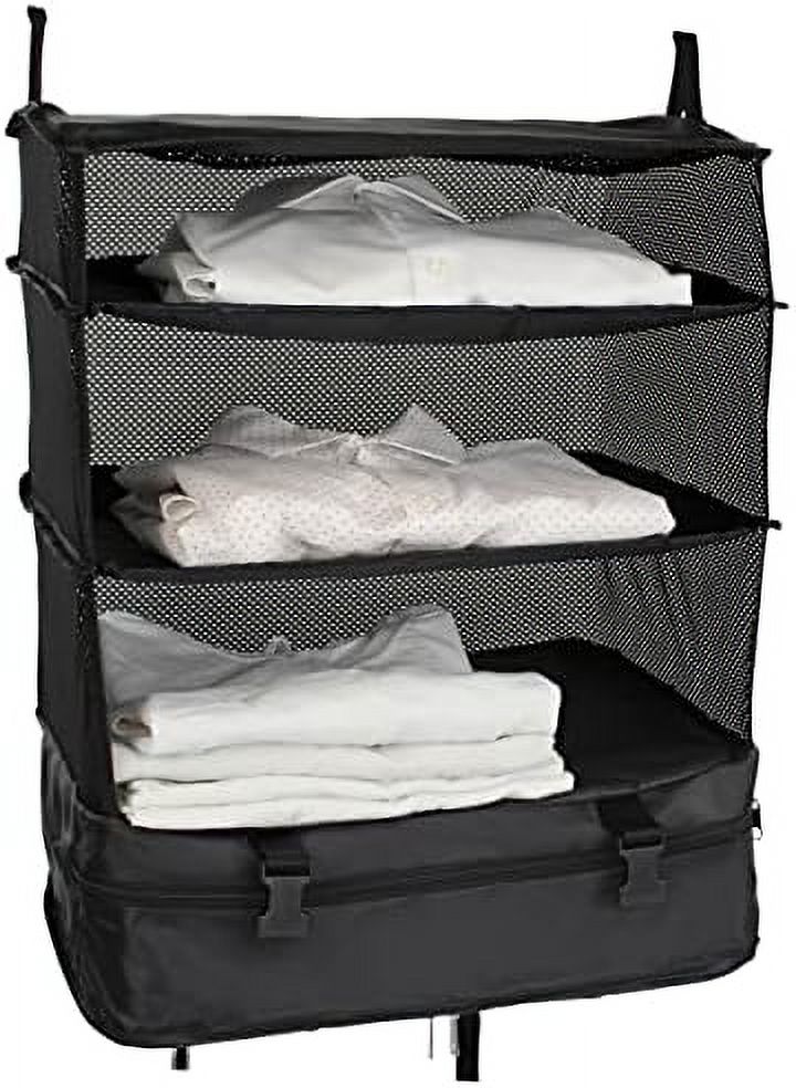 Carry On Closet Suitcase Organizer Hanging Packing Cubes For Travel