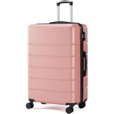 Carry-On Luggage, 20 inch Hard Shell Rolling Suitcase for Travel Expandable Lightweight with Spinner Wheels TSA Lock,Pink