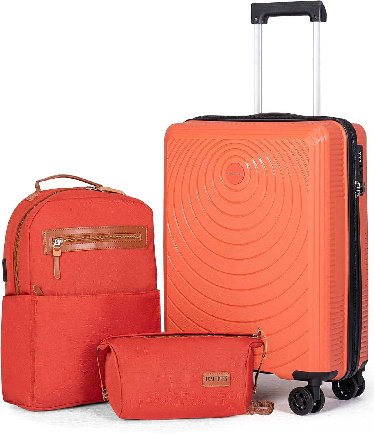 Carry On Luggage 22x14x9 Airline Approved, 20inch Hard Shell Suitcases