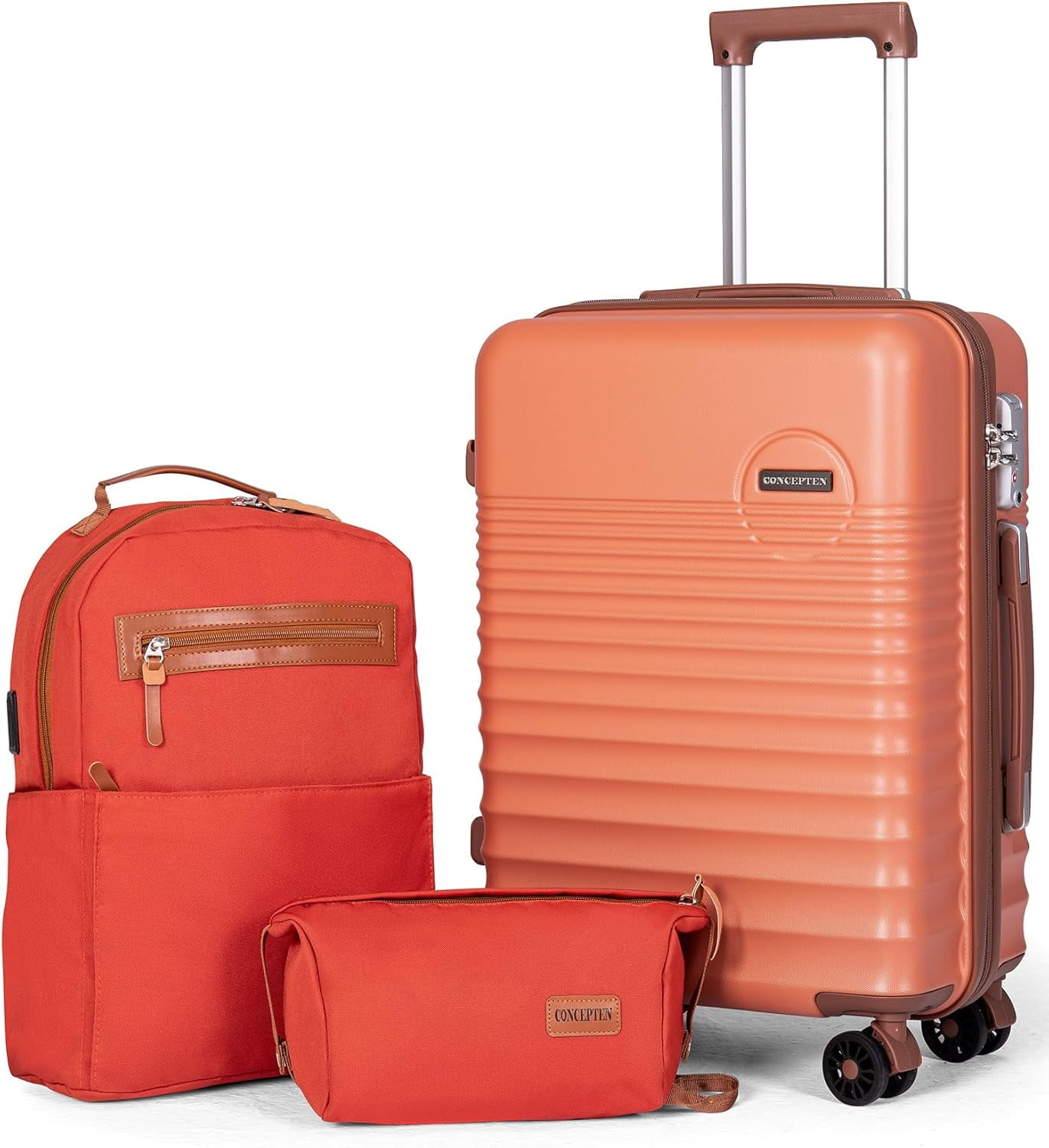 Carry On Luggage 22x14x9 Airline Approved, 20inch Hard Shell Suitcases