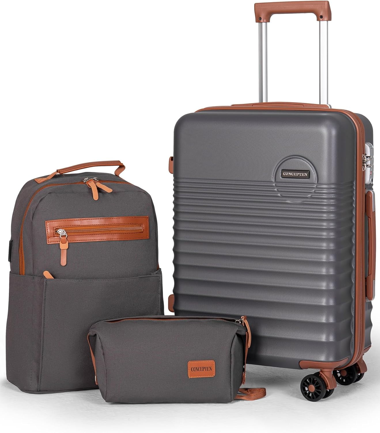 Carry On Luggage 22x14x9 Airline Approved, 20inch Hard Shell Suitcases