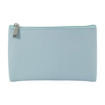 Carry On Portable Makeup Bag Travel Cosmetic Organizer PU Leather Large And Small Lipstick Brush Pouch For Easy Journey