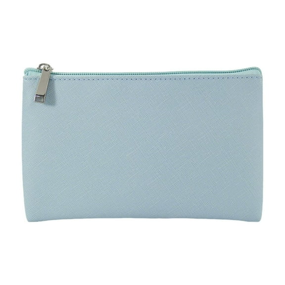 Carry On Portable Makeup Bag Travel Cosmetic Organizer PU Leather Large And Small Lipstick Brush Pouch For Easy Journey