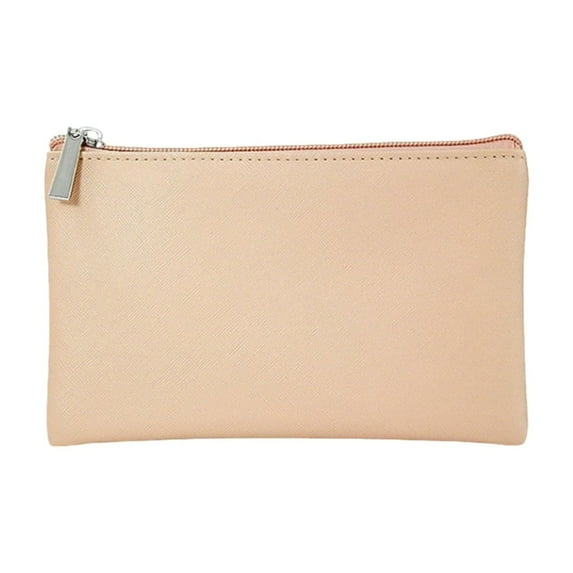 Carry On Portable Makeup Organizer Bag for Easy Travel - PU Leather Cosmetic Bag to Store Lipstick and Brushes Ideal for Staying