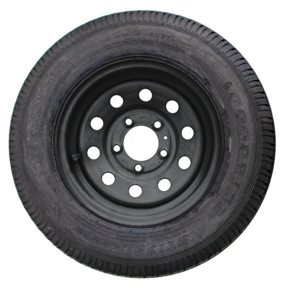 CarryOn Trailer 13 in ST175/80D13 Bias 6Ply Trailer Tire and Black