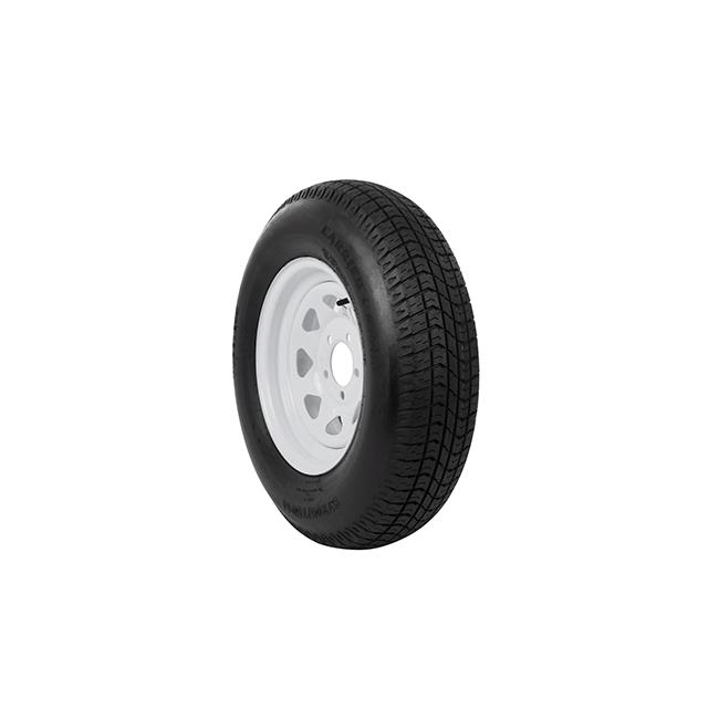Carry-On Trailer 14 in ST205/75D14 Bias 6-Ply Trailer Tire and White ...