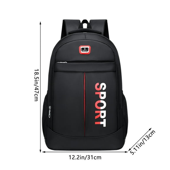 Carry On Travel Backpack, 17 Inch Large Travel backpack Carry On Flight Approved, Anti-theft Personal Item Backpack Travel Bag With Shoe Bag, 30L Water Resistant Casual Daypack, Black