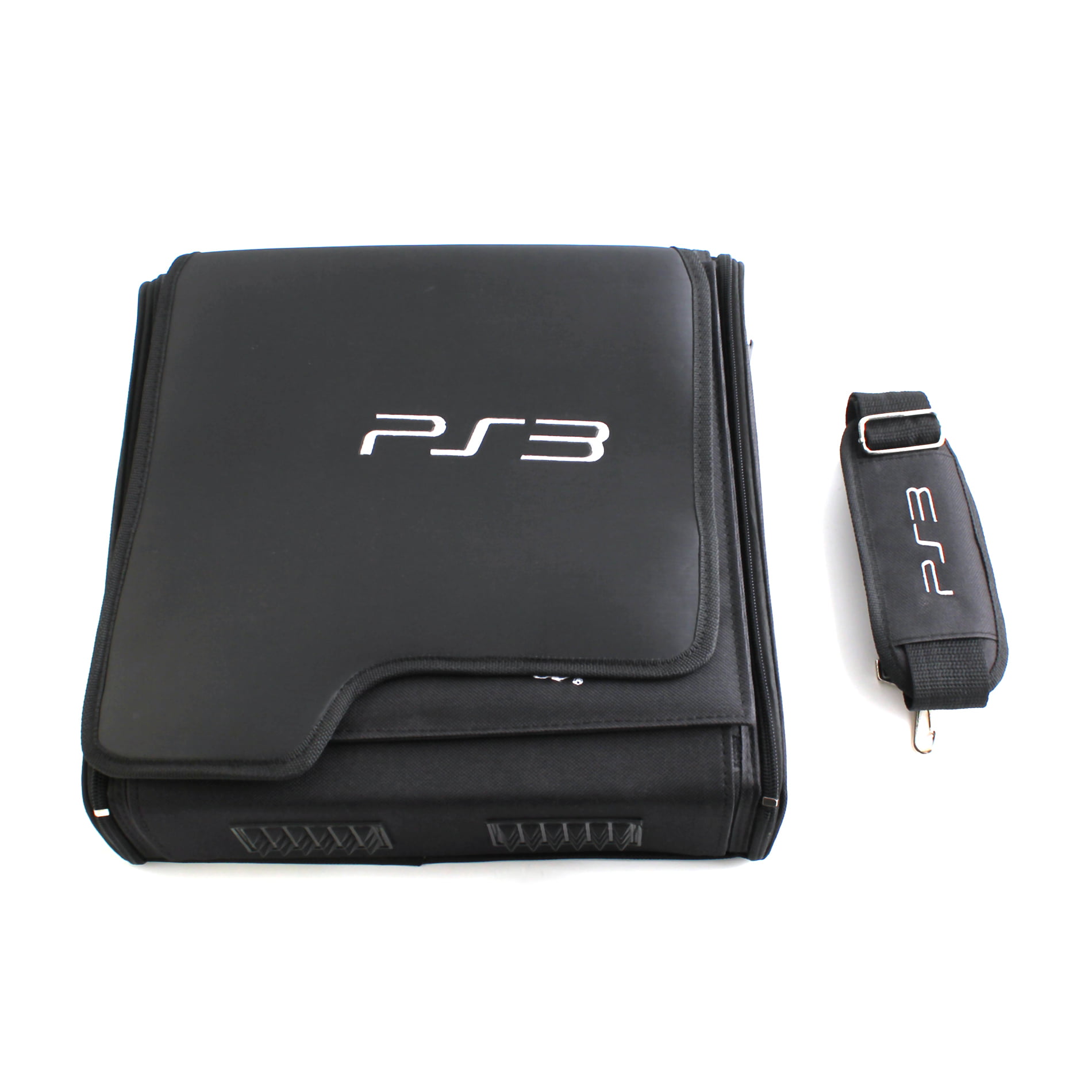 PS3 Backpack Sony PlayStation 3 Black Bag Carrying Traveling Case Pockets |  eBay