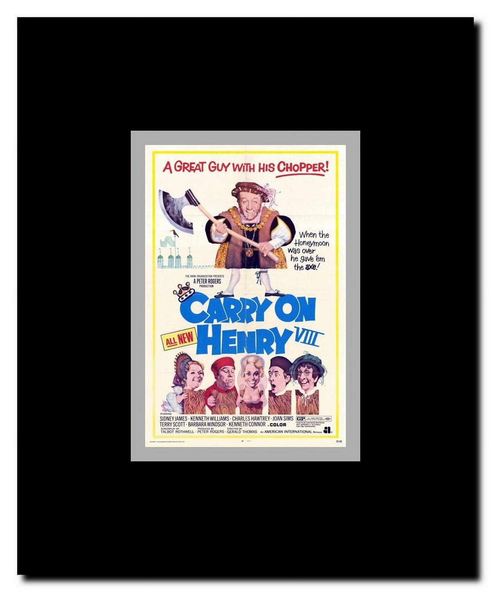 Carry on Henry VIII Framed Movie Poster