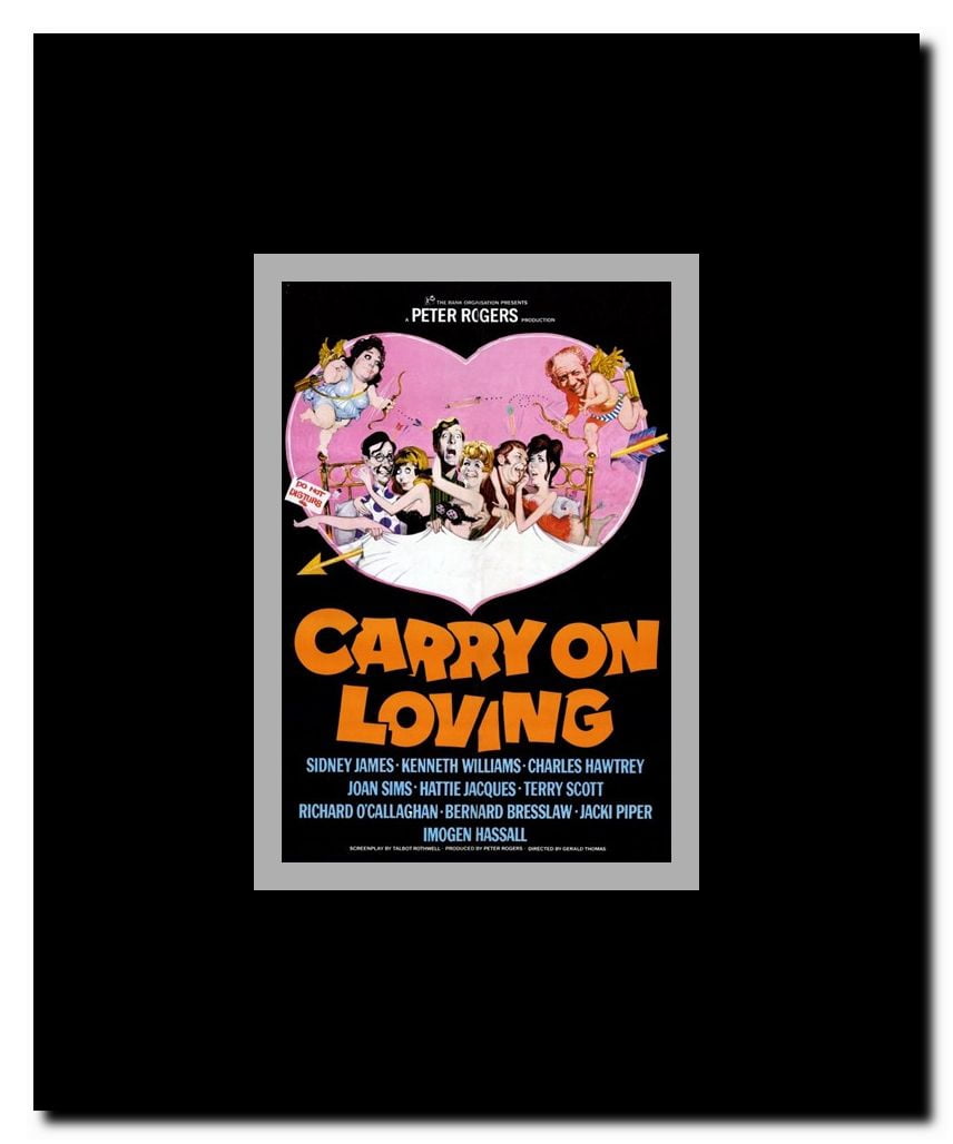 Carry on Loving Framed Movie Poster