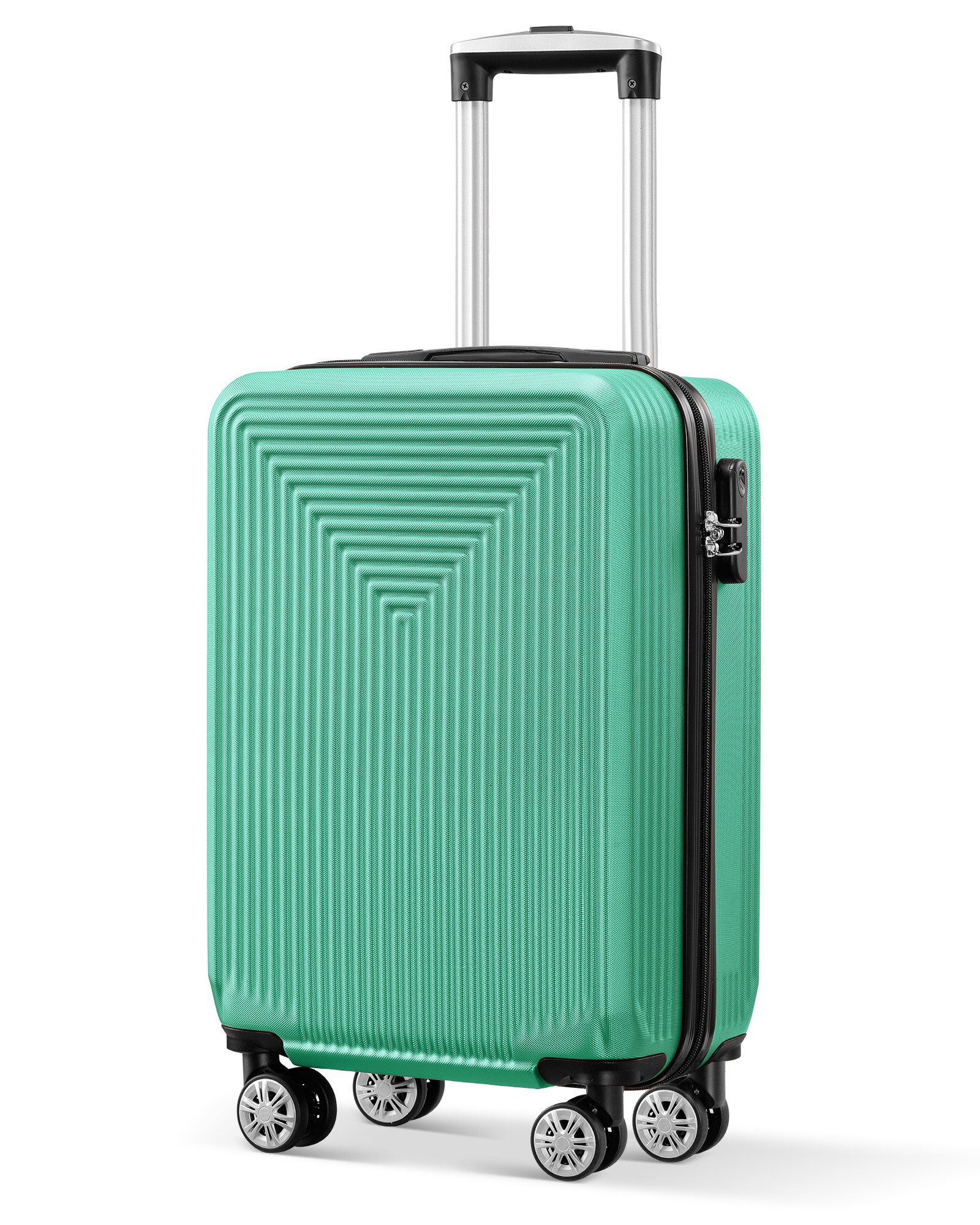 Carry on Luggage 20 inch, Airline Approved with Double Spinner Wheels