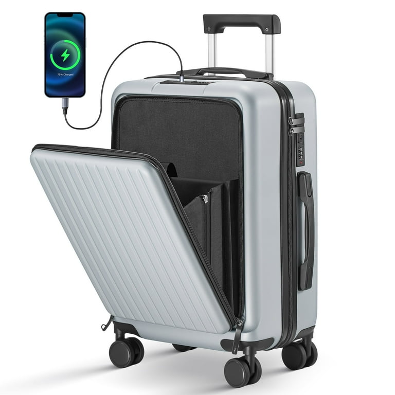 Carry on Luggage 22 X 14 X Airline Approved, 20 Inch Suitcase