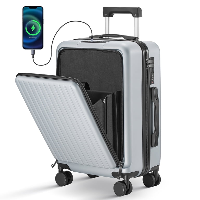 Carry on Luggage 22 X 14 X 9 Airline Approved, 20 Inch Suitcase