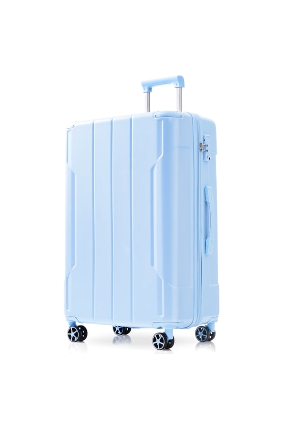 Carry on Luggage 24 inch, ABS+PC Lightweight 65L Capacity Hardshell Suitcase with TSA Lock & Wheels for Travel Trip