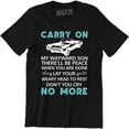 thumbnail image 1 of Carry on My Wayward Son TV Series Vintage Retro Men's Music Band T-Shirt, 1 of 4