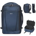 thumbnail image 1 of Carry on Travel Backpack for Men, Airline Approved 18x14x8 Spirit Airlines Personal Item Bag, 13 Pockets Casual Daypack, Waterproof Gym Backpacks 30L, 1 of 9