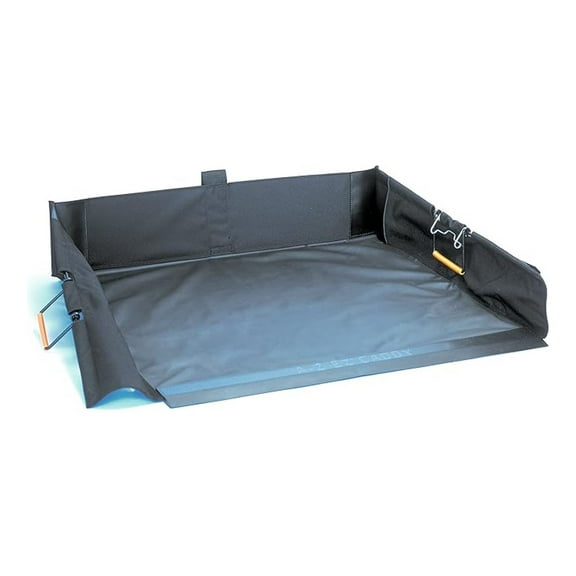 Carryall Dustpan Set - Multi-Purpose Home & Yard Clean Up Tool - Water Resistant Drop Cloth - Leaf & Debris Collector - 27" Sweeping Edge