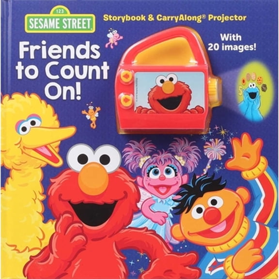 Pre-Owned Sesame Street: Friends to Count On!: Storybook & Carryalong Projector (Hardcover) 0794441858 9780794441852