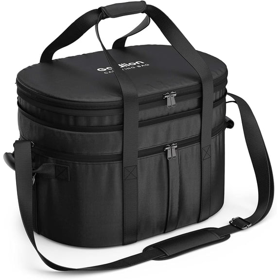 Carrying Bag Compatible with Crockpot Slow Cooker - Portable Travel Carrier Case - Accessories for Foodi Possiblecooker Pro 8.5 Qt