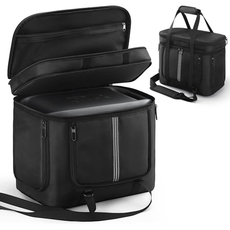 Carrying Case Compatible with Anker SOLIX C1000/Gen 2/C800 Portable Power Station, Protective Storage Bag with Pockets for Outdoor Travel Camping Charging Accessories
