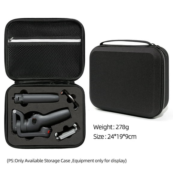 Carrying Case Compatible for DJI Osmo Mobile 6, Storage Bag Hard Case for DJI Mobile Phone Gimbal Stabilizer Carrying Bag Pouch Anti-fall Travel Protection Case
