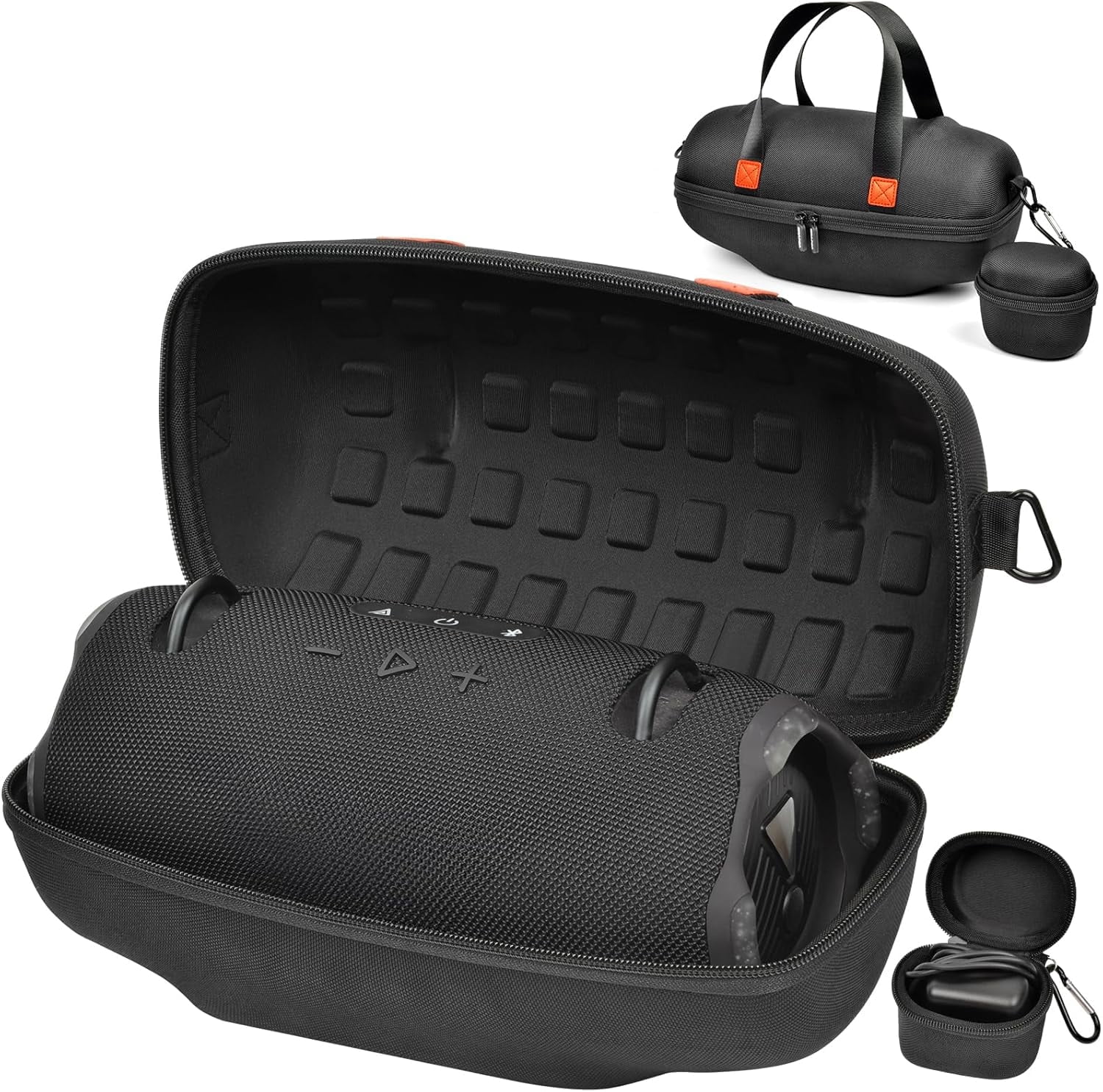 Carrying Case Compatible with JBL Xtreme 4/3 Portable Waterproof Wireless Bluetooth Speaker Black (Box Only)