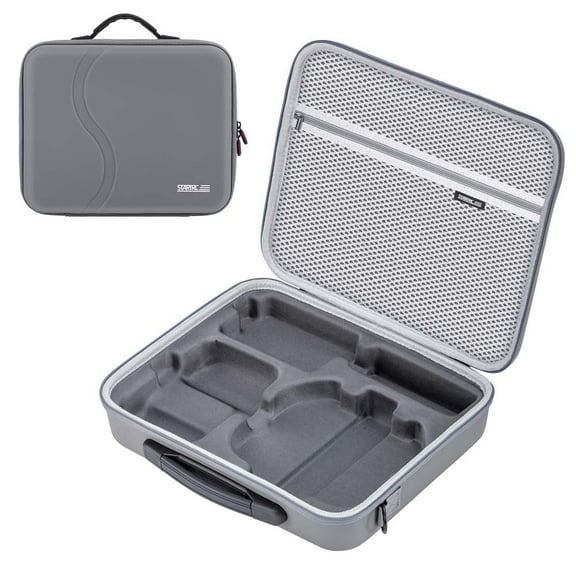 Carrying Case for DJI Neo 2 Fly More Combo Accessories Portable PU Storage Protective Bag, Compatible with RC-N3 Remote Controller and Two-Way Charging Hub
