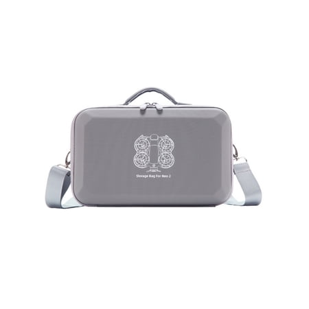 Carrying Case for DJI Neo 2, High-Capacity Storage Bag Portable Travel Organizer Case Dustproof Pressure-Resistant Protective Cover with Shoulder Strap for Neo2 Drone Accessories