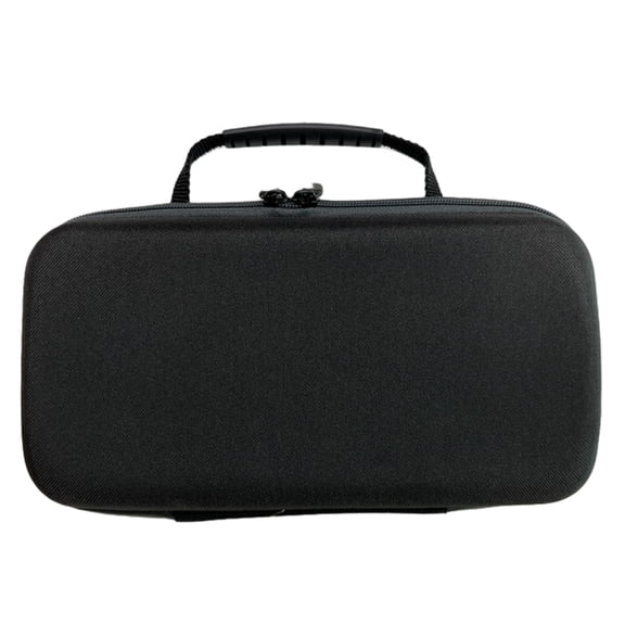 Carrying Case, EVA Zipper Hard Case Cover for Double Microphone Storage Box with Mesh Pocket Wear-resistant Protector