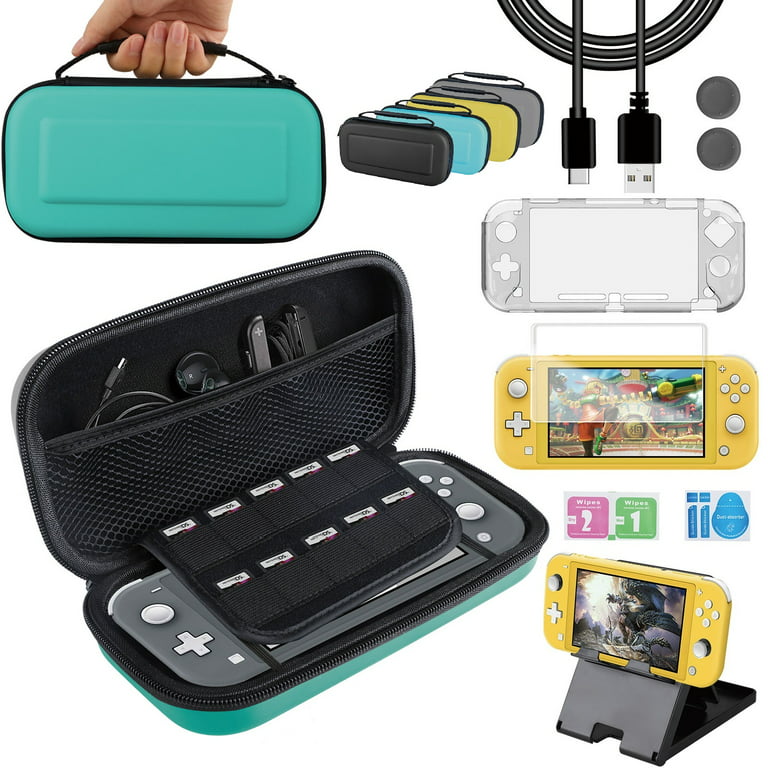 Orzly Carrying Case for Nintendo Switch OLED Console with Accessories and  Game Storage Compartment - Easy Clean Case Gift Boxed