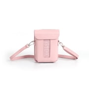 Carrying Case for Instax Mini Link 3, Smartphone Printer Storage Bag with Shoulder Strap, PU Leather Case Protective Cover Portable Travel Organizer for Mini Link 3 Printer