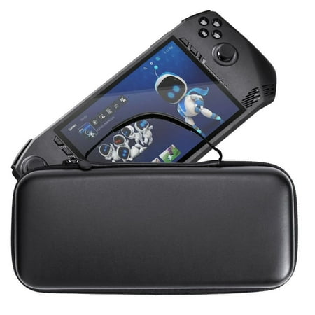 Carrying Case for MSI Claw, Travel Organizer for Handheld Game Console, Hard Shell Storage Bag Carry Case with Built-in Mesh Pocket for Accessories and Original Charger