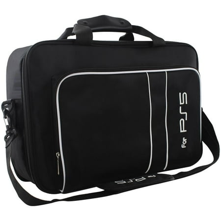 Carrying Case for PS5 Travel Case for PS5 Protective Case Bag Suitable for PS5 Disc/Digital Edition Console, Controllers, Game Cards, Gaming Headset and Other Accessories ?