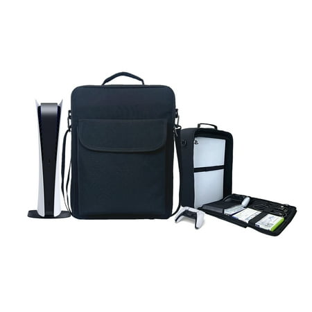 Carrying Case for PS5 Xbox Console Carrying Case Compatible with Playstation 5 Xbox XSS-Multifunctional Portable Travel Backpack for PS Xbox Console Controller & Accessories