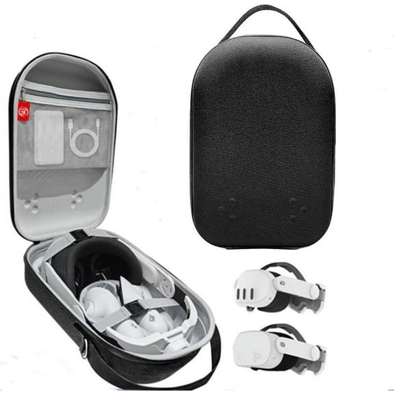 Carrying Case for Quest 3S/Quest 3,Suitable for Travel and Home Storage,Portable Storage Case Bag,Oculus Quest 3 Case,Handheld Travel Protective Cover,Shockproof & Anti-Drop (Style 1)