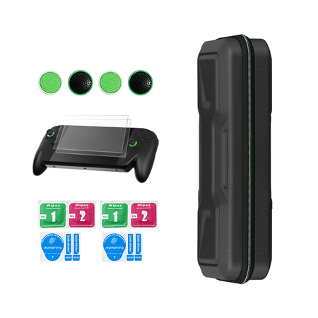 Accessories Kit for ROG XBOX Ally/for ROG XBOX Ally X, Carrying Case with Joystick Cap, Tempered Glass Screen Protector