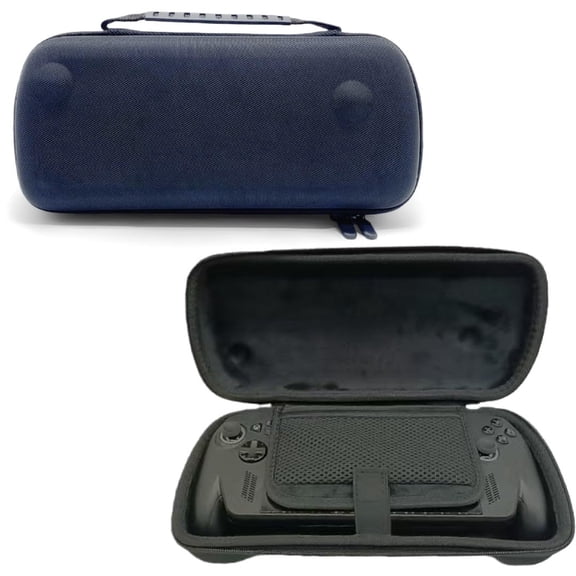 Carrying Case for ROG Xbox Ally X/ROG Xbox Ally Handheld Console, Protective Hard Shell Portable Travel Storage Bag EVA Shockproof Protective Cover Organizer (Black)