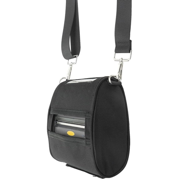 Zebra ZQ520 Thermal Printer Carrying Case - Heavy-Duty Shoulder Holster Bag with Accessory Pockets | Waterproof EVA Hard Shell (USA Stock Fast Ship)