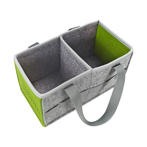 Carrying Case for Toniebox Starter Set, Large Felt Cloth Portable Organizer Case Travel Storage Carrying Bag with Handle for Tonies Audio Player and Figures, Outdoor Hand Bag