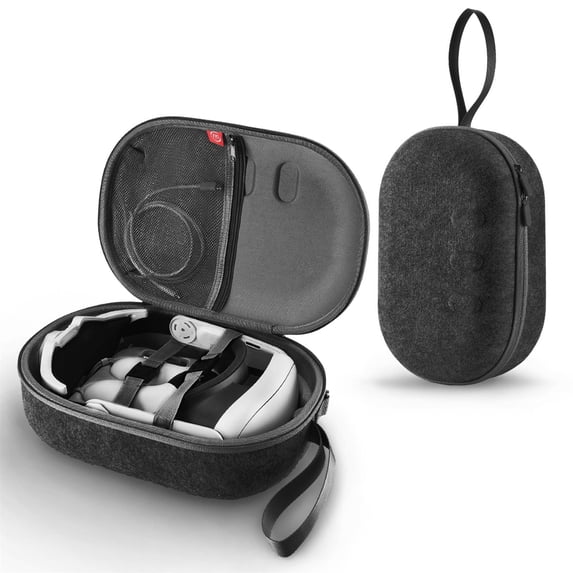 Carrying Case Travel Case VR Gaming Headset Touch Controllers Accessories Portable Travel Storage Bag Compatible For Meta Quest 3 VR Headset Controllers Accessories