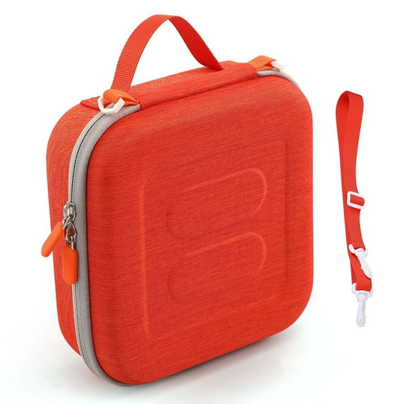 Carrying Case Waterproof for Yoto Mini Kids Audio Music Player Carrying Organizer Bag Shockproof Dustproof Hold Up To 20 Cards/Charging Cable for Childrens Speaker Plays Audiobook Cards