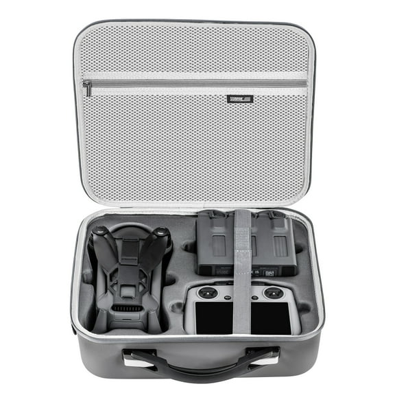 Carrying Case for DJI Mavic 4 Pro Drone and RC 2 Controller, Waterproof PU Hard Shell Travel Bag with Shoulder Strap